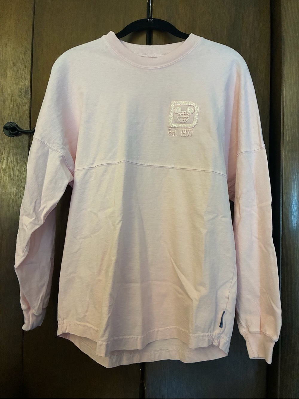 Sparkle Light Pink Long Sleeve Disney Spirit Jersey